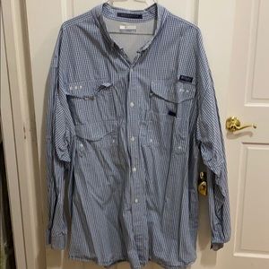 Columbia Long Sleeve shirt, PFG